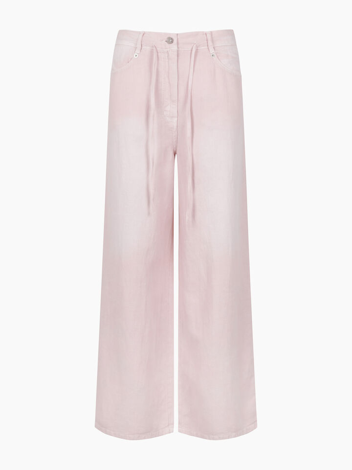 TROUSERS - Palazzo - Pink | Sisley K image number 1